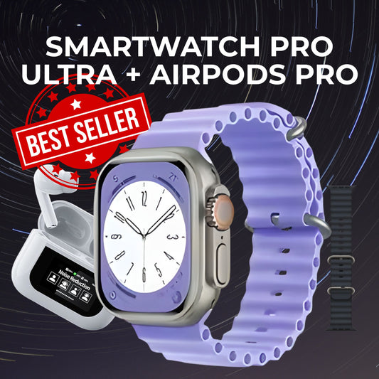 SmartWatch Pro Ultra + Airpods Pro