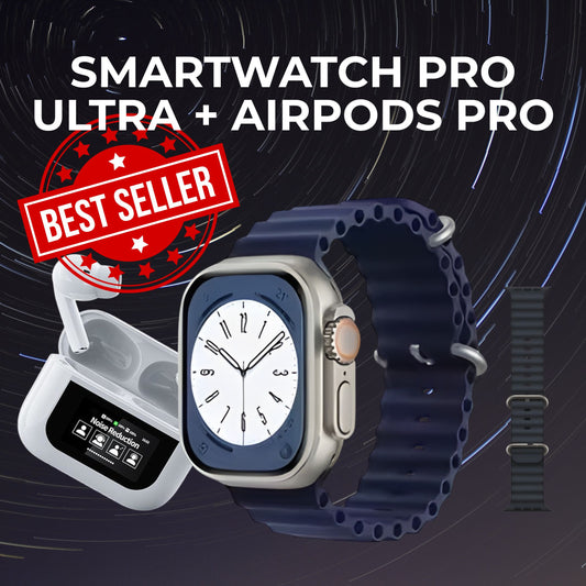 SmartWatch Pro Ultra + Airpods Pro