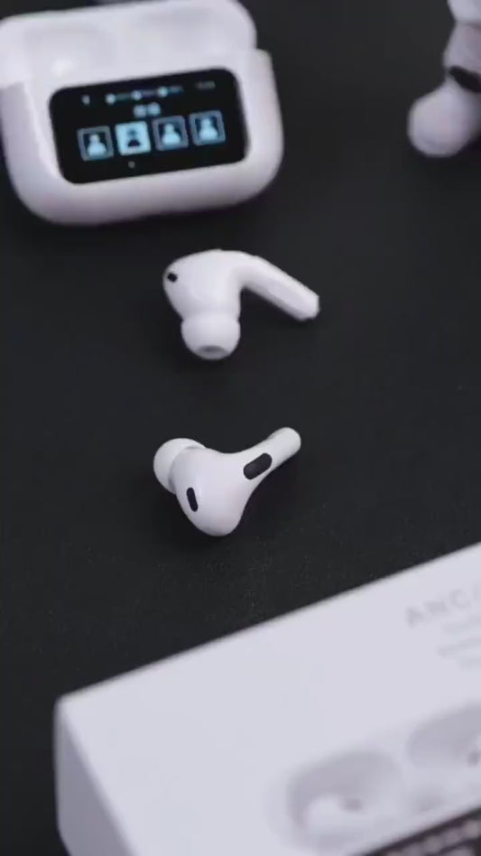 AirPods PRO con pantalla OLED y cancelación activa del ruido